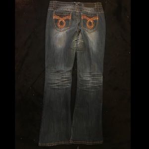Size 11/12 Twentyone Black (Rue 21) boot cut jeans
